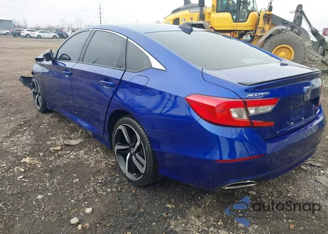 2021 Honda Accord Sport z USA, uszkodzony, nr VIN 1HGCV1F37MA092604